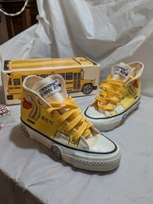De colección Converse School Bus 1988 Nuevo de Lote Antiguo 1.5 1 1/2 Niños Nike Tenis Zapatos
