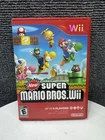 New ListingSuper Mario Bros.Wii (2009) Video Game - Test And Works Great!