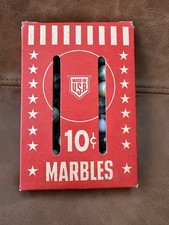 Biglie da negozio vintage 10 centesimi in scatola originale ottime