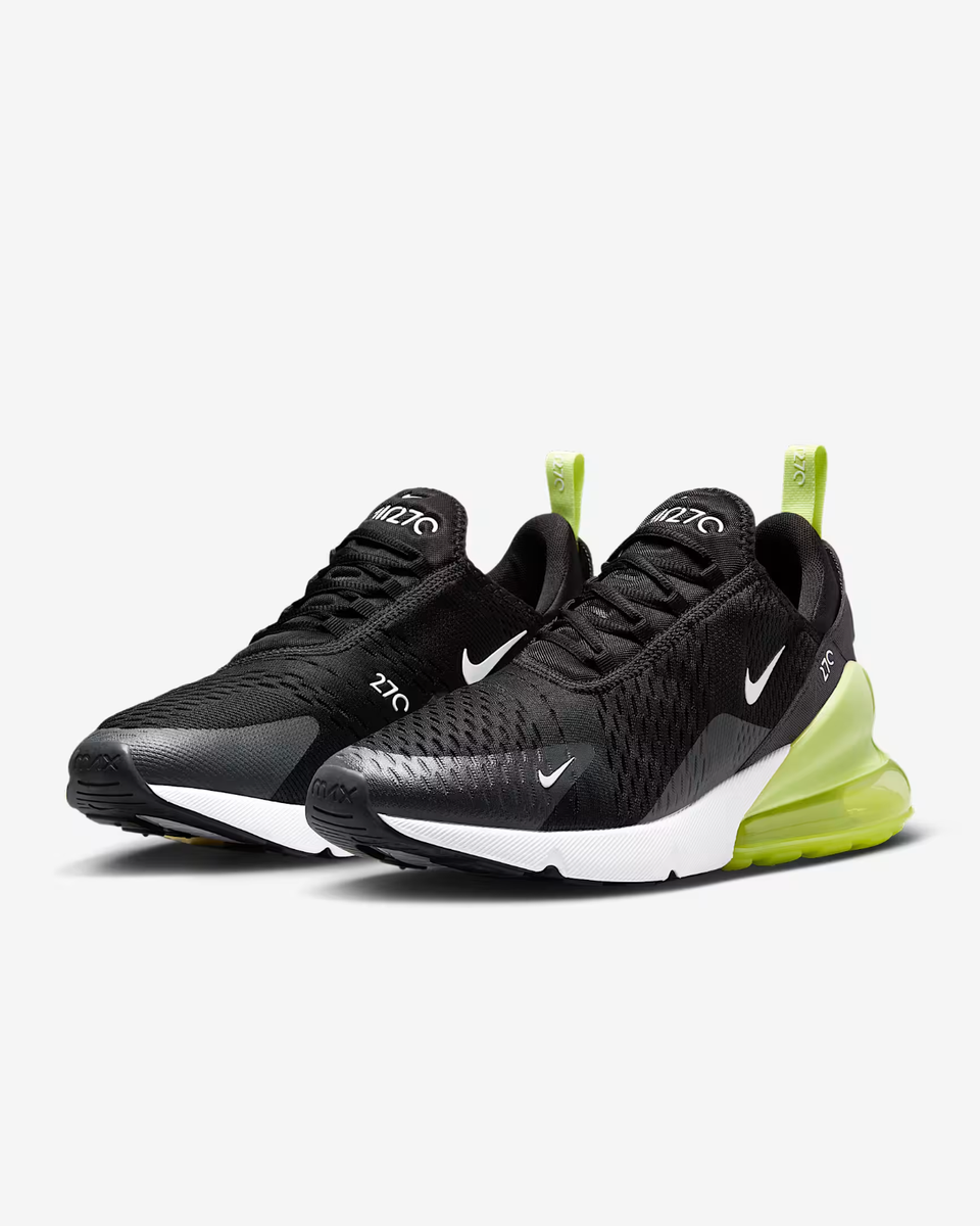 Nike Air Max 270 Casual Shoes Black / Lemon Sz 8.5 AH8050 703 | eBay