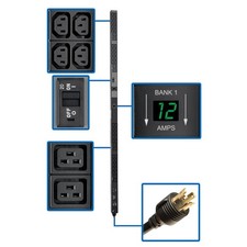 Tripp Lite By Eaton Master-Power Pdumv30Hv2 Pdu Metered Vertical 5.8Kw 208/240V