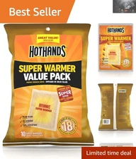 Natural Odorless Body Warmers - Portable Heat Packs for Cold Weather