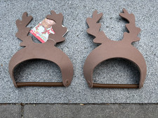 2005 Costume Brown Deer Visor Hats 2 - One Size Fits Most - Creative Hands