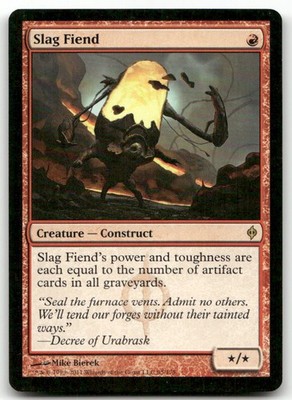 Slag Fiend #95 (LP) New Phyrexia NPH Magic MTG
