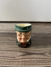 Vintage Royal Doulton Mr Pickwick Character Toby Mug Jug 3" England Lion Mark