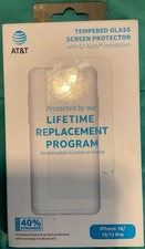 AT&T Tempered Glass Antimicrobial Screen Prot...