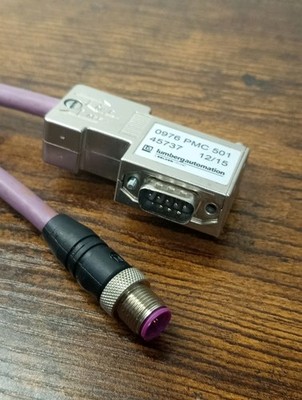 Lumberg M12 Sensorkabel 5m + T-Verteiler 0976 PMC 501 NEU ''Kabel-World''