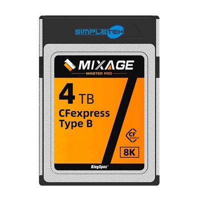 Compact Flash Express CFEXPRESS Type B 4TB 8K 1750MBPS Memory Card XQD