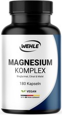 Magnesium hochdosiert 180 Kapseln 2250 mg pro...