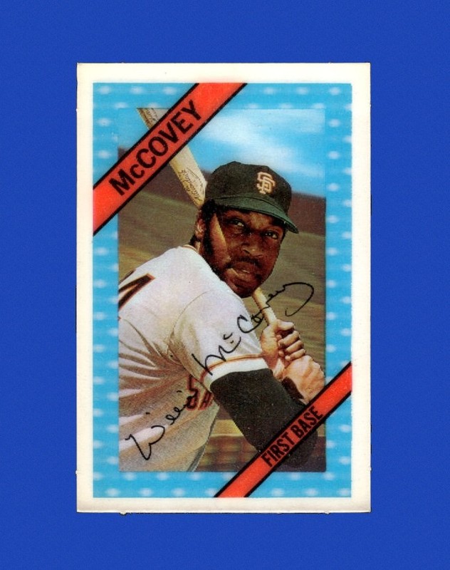 1972 Kellogg's Set-Break #  7 Willie Mccovey EX-EXMINT *GMCARDS*