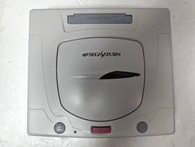 Sega Saturn White Console Enjoy 3 Shiro Disk Nights Box Manual