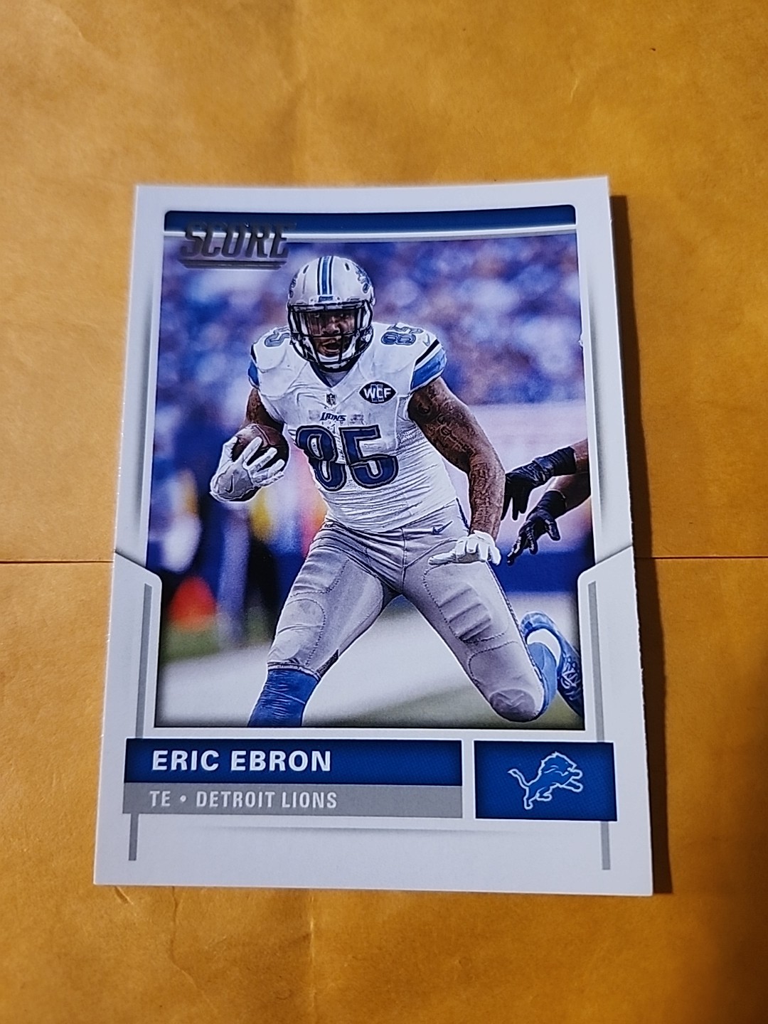 2017 Score Football Card Eric Ebron #176