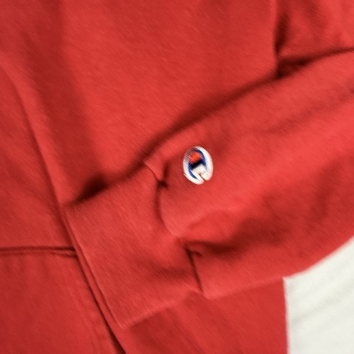 Stanford Hoodie Mens Large Red Champion Pullover Sweatshirt College Classic - Picture 4 of 12
