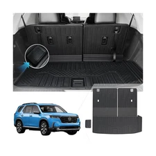 Cargo Mat for 2025 2024 2023 Honda Pilot Accessories, All Weather TPE Trunk M...