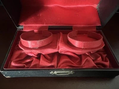 Horacelli Genève Silk Antique Paris 1800 2 Seater Box Pocket Watch Box