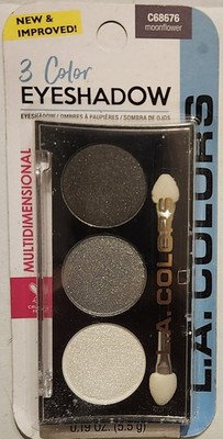 L.A. Colors Moonflower 3 Color Eyeshadow C68676 3 ct