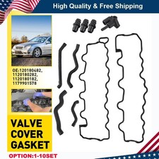 Valve Cover Gasket Crank Case Hose Kit For Mercedes-benz Cl55 Amg 2001-2006 Valve Cover Gasket Crank Case Hose Kit For Mercedes-benz Cl55 Amg 2001-2006