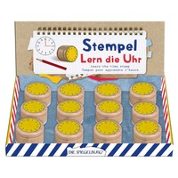 Stempel ''Lern Die Uhr'' Bunte Geschenke