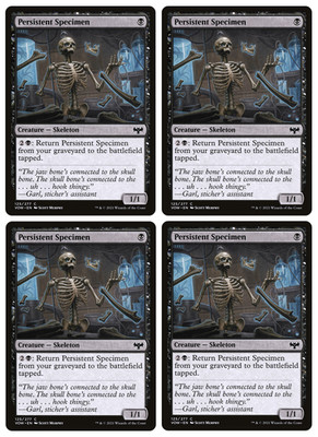 MTG - 4 x Persistent Specimen (Playset) - Innistrad: Crimson Vow (VOW) - M/NM