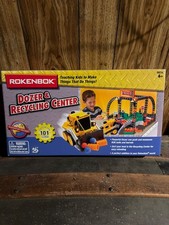 Rokenbok 08230 ROK Star Remote Control Dozer Recycling Center New Open Box