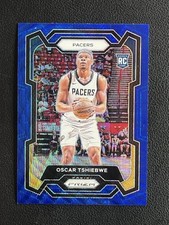 Oscar Tsheibwe 2023-24 Panini Prizm Blue Wave Base RC #292