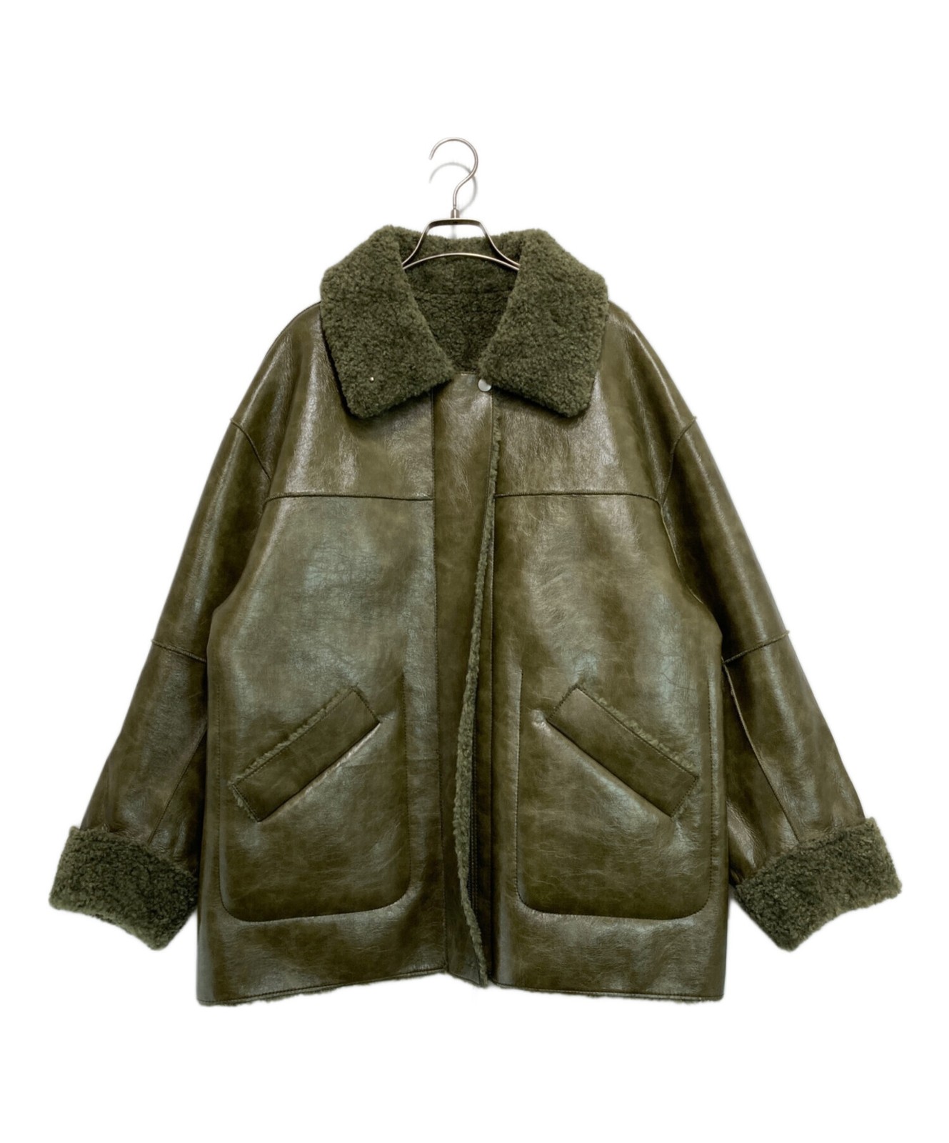 Ameri UND REVERSIBLE BONDING JACKET/ Green/ Size:… - image 1