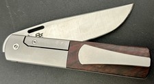 Böker Plus Urban Barlow Cocobolo M390 Frame Lock Folding Knife Wood Inlay 3.03”