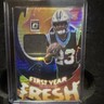 Panini Donruss Optic First Year Fresh Trevor Etienne Panthers Rookie Memorabili…