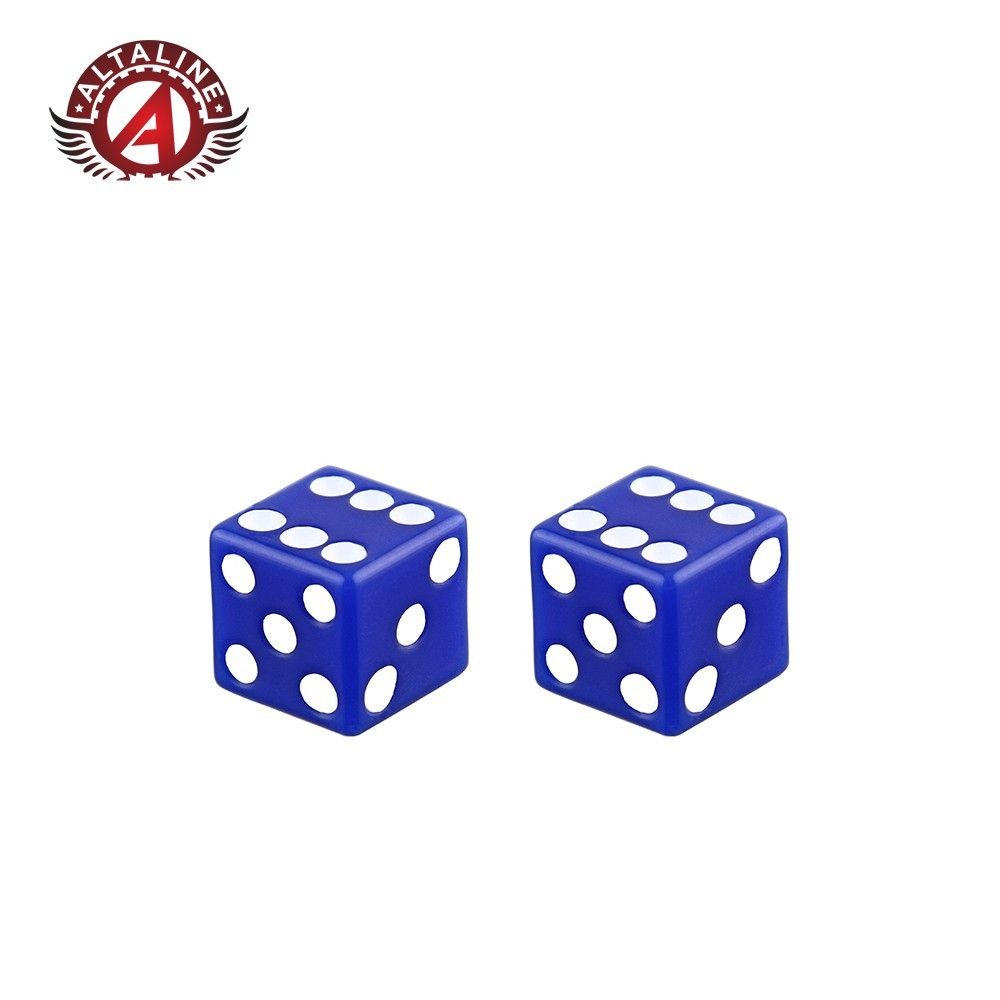 NEW! AltaLine Dice Valve Caps &ndash; Fits Lowrider, BMX & Chopper Bikes &ndash; ALL COLORS