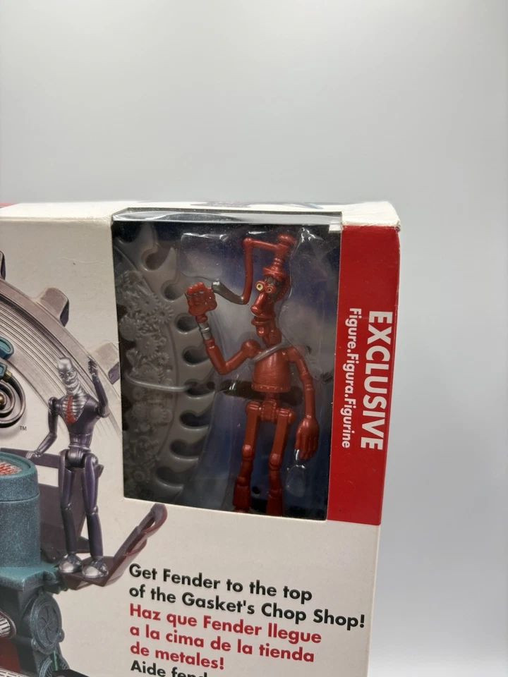 NUEVO Y SELLADO Juego Vintage 2004 Mattel #G7205 Robots Película Juntas Chop Shop Foto 2 de 4