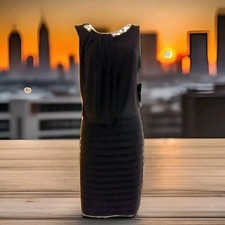 NWT - SCARLETT NITE LITTLE BLACK DRESS WITH DIAMOND COLLAR - SIZE 6