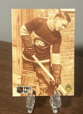 Georges Vezina #333- Pro Set 1991-92 Hockey Card