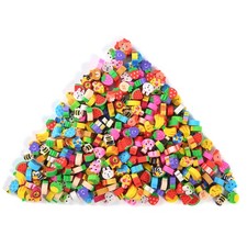 1000 Pieces Mini Erasers for Kids, Bulk Small Animal Fruit Pencil Assorted