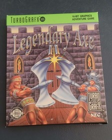 Legendary Axe II TurboGrafx-16 CIB with Box, Manual, Case
