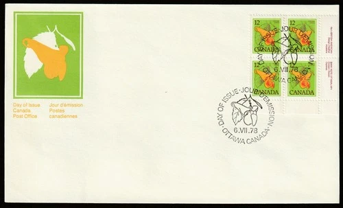 Canada #712, Floral Definitive, Jewelweed, LR PB, First Day Cover, FDC 1978