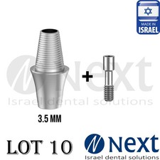Lotx10 T-base CAD/CAM Neo GM Dent Grand Morse Straumann Fit NON Hex 3.5 mm