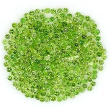 Round Natural Top Rich Green Chrome Diopside 3.10ct 1.2mm 325pcs Lot Gemstone