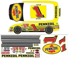 LOSI Nascar - 1 Steve Park PENNZOIL RC Decal Sheet for 12th scale