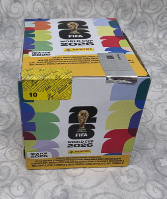 FIFA World Cup 2026 Official Sticker Collection - 50 Pack Box