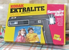 Vintage Kodak Ektralite 500 Camera W/ 2 Films Original Box Receipt Tested