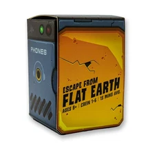 Giga Mech Card Game Escape From Flat Earth Box VG+/NM