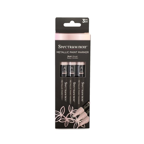 Spectrum Noir - Metallic Paint Marker Pens (3 Pack) By Crafter's Companion - Picture 6 of 8