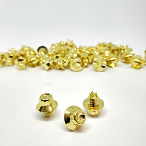 80X GOLD CHROME WHEEL DECORATION RIVETS SMALL BOLTS Wheel decorative ...