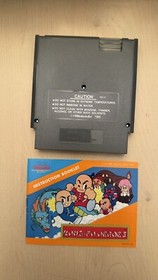 Kung Fu Heroes (Nintendo Entertainment System, 1989) NES Cartridge with Manual