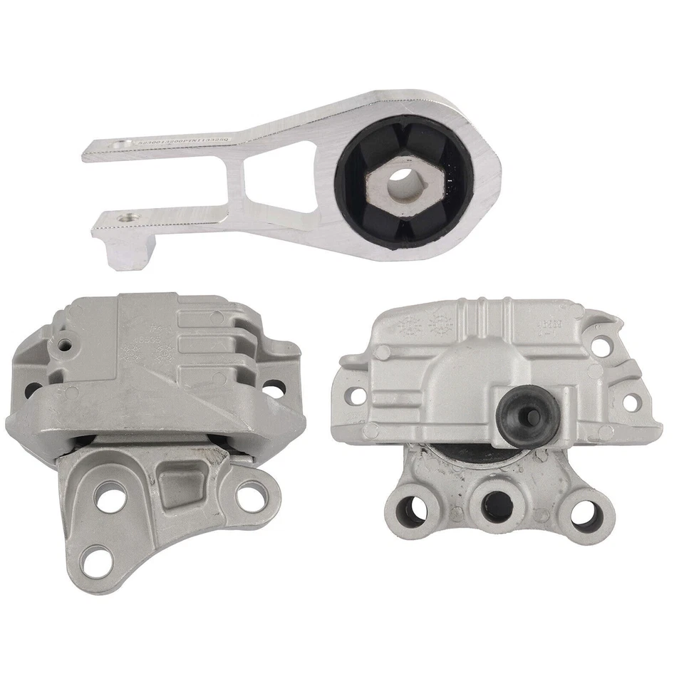 3Pcs Engine Mounts & Transmission Mount Set For Jeep Renegade Fiat 500X L4-2.4L - Image 2 of 4