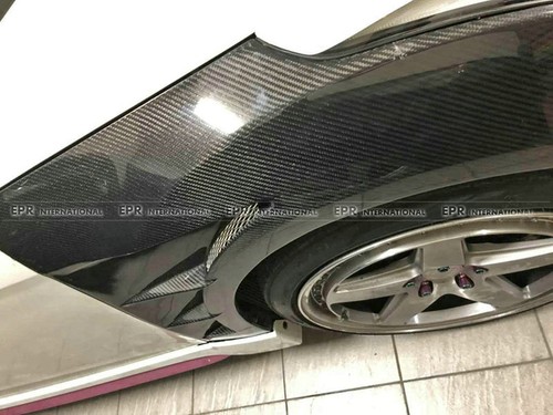 Guardabarros delantero de fibra de carbono para Hyundai Veloster 11-17 2 piezas - Imagen 3 de 15
