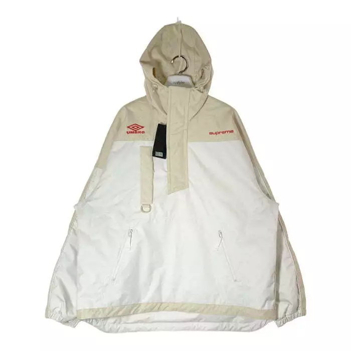 Veste anorak à capuche Supreme x Umbro 23SS beige taille XXL d'occasion