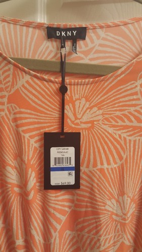 BLOUSE BY DKNY Size XL NWT MSRP$ 69 - Picture 2 of 3