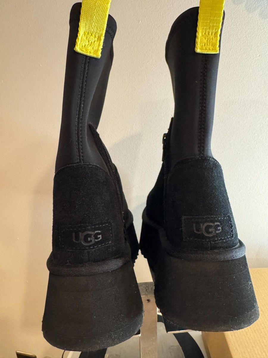 UGG Classic Dipper Platform Black Boot (women) new | eBay