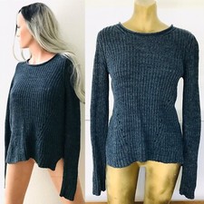 FOREVER 21 Denim Blue SLOUCHY Pullover SWEATER Size Medium